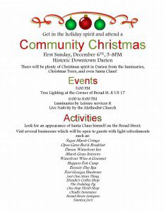 Darien Christmas Dec 6th 2015