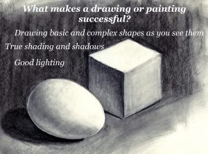 August 23 & 24, 10 - 12: Drawing Foundations Joanna Hill returns with this 2-day workshop covering the basic foundations of successfully drawing and shading shapes. $60 members $75 nonmembers. Supply list available here.